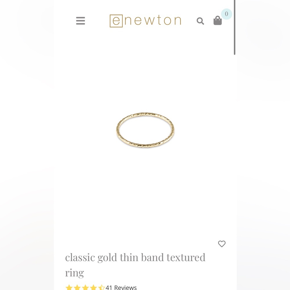 Enewton ring size 6